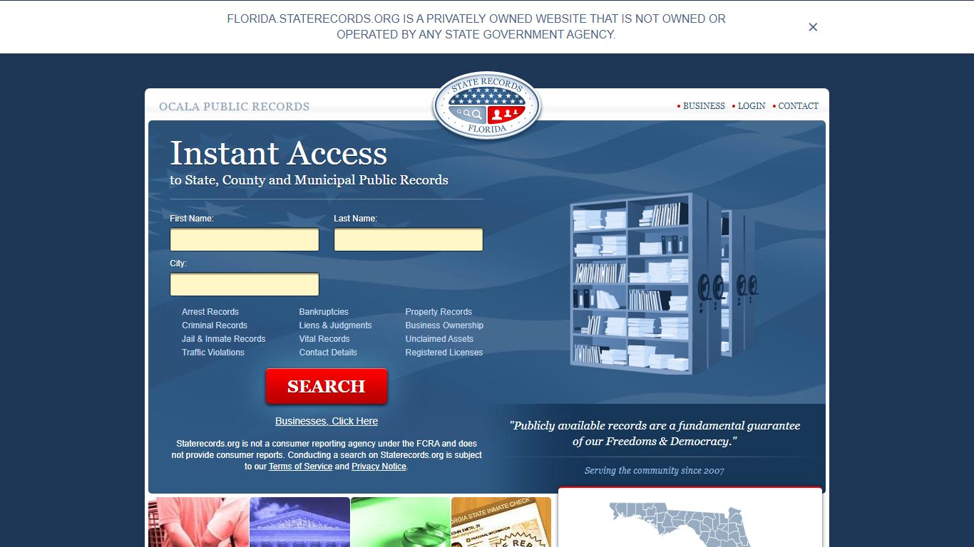 Ocala Arrest and Public Records | Florida.StateRecords.org